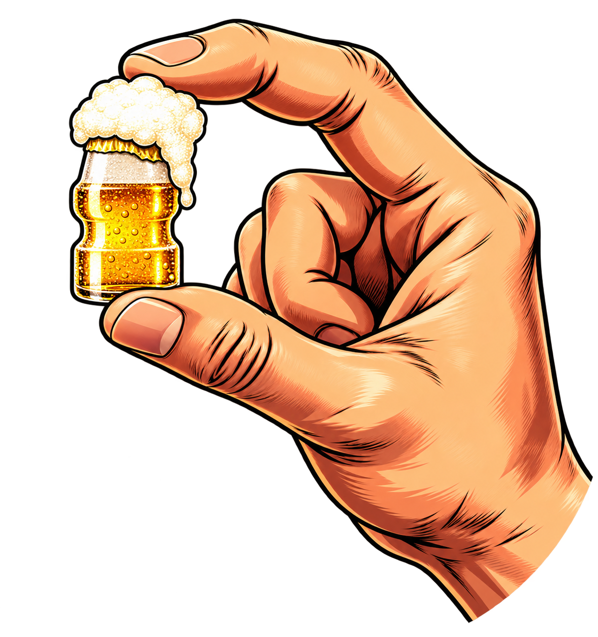 ヤクルトサイズのビール